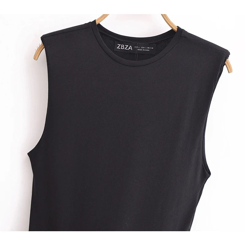 MUJER 2025 Woman Dresses Belt Pleated Midi Dress Women Sleeveless Summer Dress Woman Knitted Party Dresses for Women Sundress