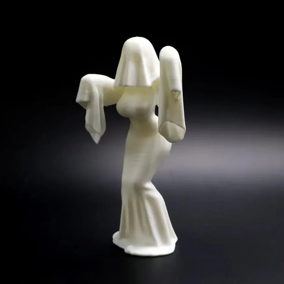 Ghost Lady Halloween Creative Ghost Lady Desktop Ornament